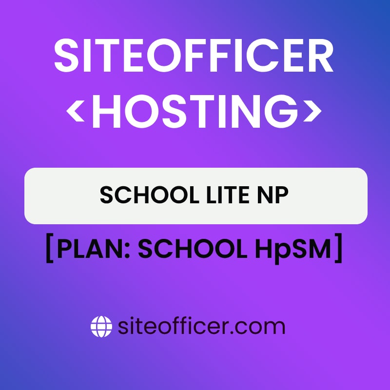 School Lite (np) - Rs. 4999