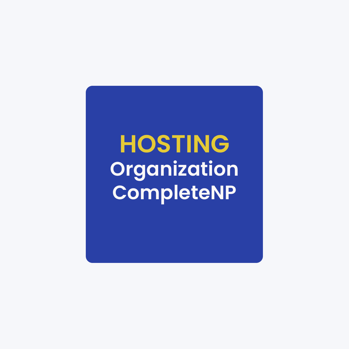 Org Complete (np) - Rs.8999