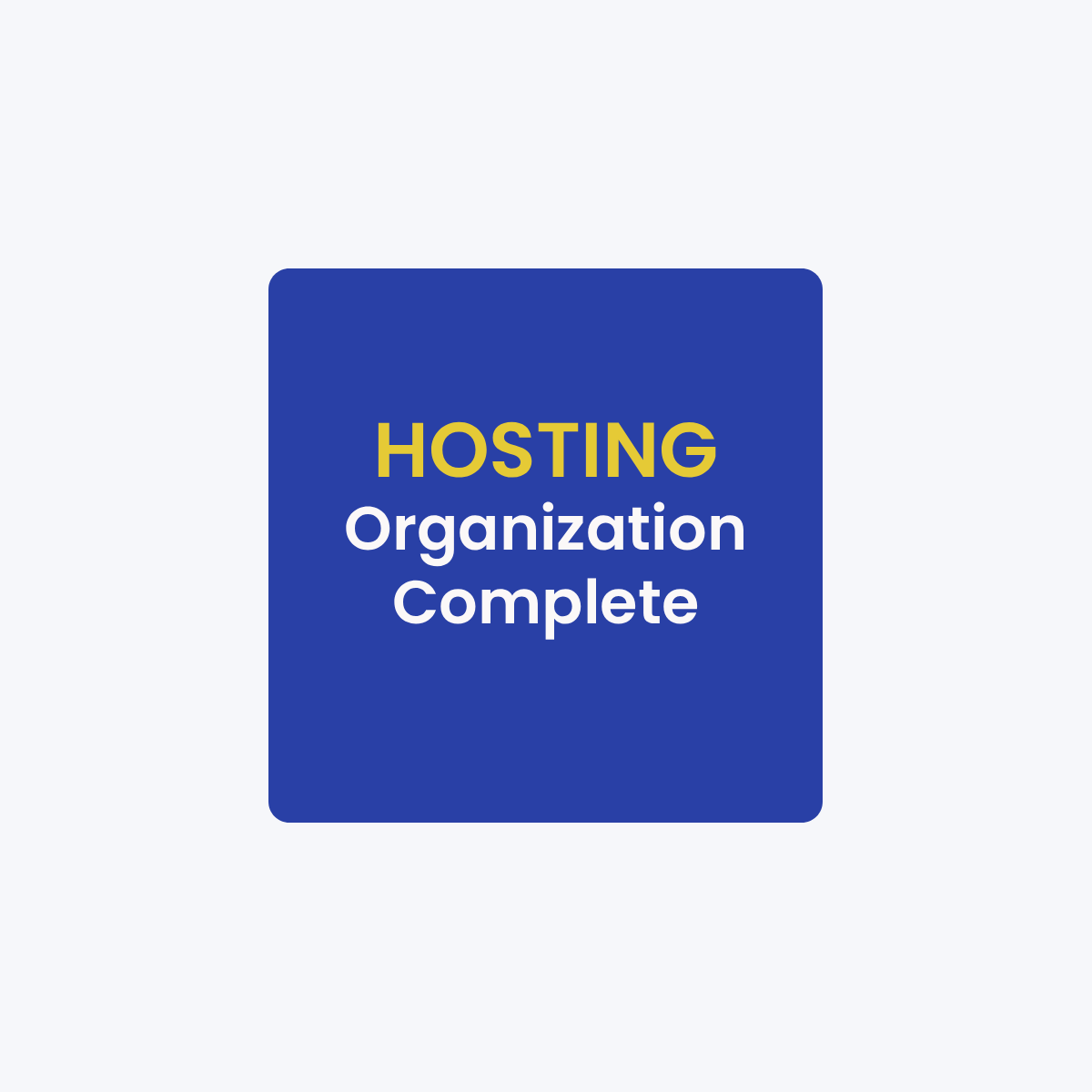 Org Complete - Rs.9999