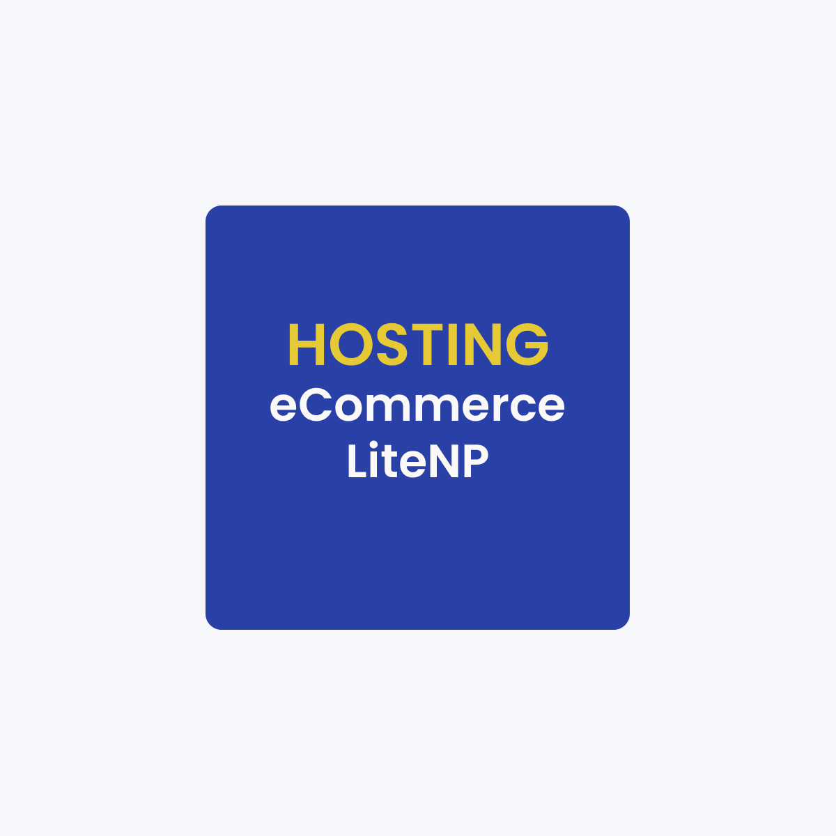 eCommerce Lite (np) - Rs.4999